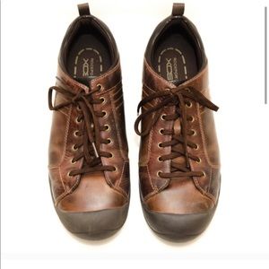 Rockport Mens Brown Leather Shoes Size 12EE